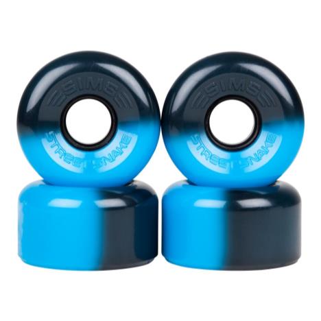 Sims Quad Wheels Street Snakes 2tone 78a (pk 4) - Blue/Black £29.99